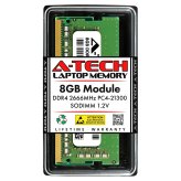 Notebook RAM Upgrade - A-Tech 8GB DDR4 2666 SODIMM Memory Module