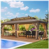 Aluminum Haven with Dual Roof Panels