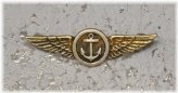 Korean War Era USN Flight Observer Wings - Vanguard Pin Back