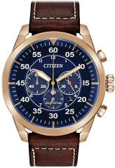 Rose Gold Avion Chronograph Watch