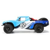 Micro Roll Cage Trophy Truck Kit - Blue Body by Orlandoo Hunter