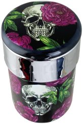 Skull Cylinder Ashtray with LED Light