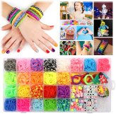 Rainbow Bandit Bracelet Kit: A Mega Set of 2069 Colorful Rubber Bands for Endless DIY Fun