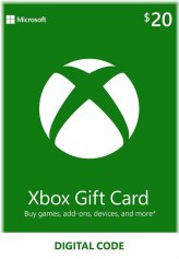 Xbox Cash Card - $20 Credit for Gaming Fun on Xbox Series X, Xbox One, and Xbox 360