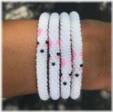 Bunny Glass Beaded Bracelet