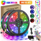 Colorful Glow: Remote-Controlled LED Strip Lights