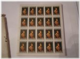 Mahra State Western Painting Stamp Sheets - 50 Fils Mint (100 Sheets of 20)