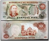 Philippines Heritage 10 Piso Banknote