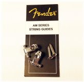 Chrome String Guides with Screws for American Series Strat/Tele Guitars by Fender