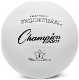 White Rubber Volleyball by Champion Sports