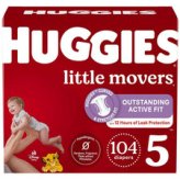 Little Movers Size 5 - 104ct