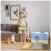 CozyPaws Covered Litter Pan