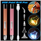 SparkleStitch Kit: Rechargeable LED Pen with Diamond Painting Tools