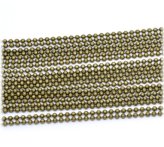 Bronze Tone Ball Chain Set