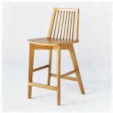 Linden Windsor Wood Counter Stool