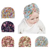 Floral Knotted Baby Headwraps Set