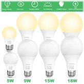 Daylight Glow LED Bulbs