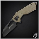 Desert Sheepsfoot Tactical Folding Knife
