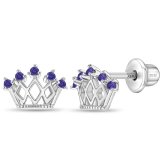 Royal Crown Sparkle Earrings