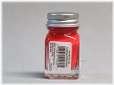 Glossy Red Enamel Paint - 1/4oz Jar by Testors