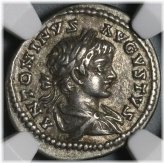 Caracalla Denarius - NGC Certified