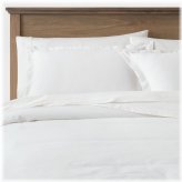 White Linen Chambray Duvet Set