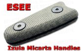 Micarta Grip Scales for ESEE Izula II