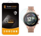 Triple Shield Tempered Glass Protectors for Fossil Women's Gen 6 Smart Watch (42mm)