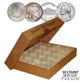 Nickel Capsule Set with Storage Box - 50 Count