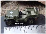 Oxford Willys MB Jeep Diecast Model