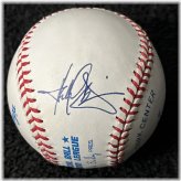 Harold Baines Vintage OAL Autographed Baseball