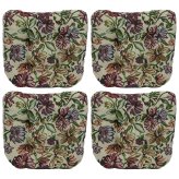 Burgundy Garden Comfort Cushions