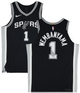 Signed Victor Wembanyama Spurs Jersey with Certificate of Authenticity
