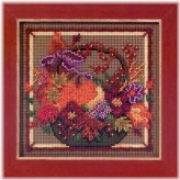 Autumn Basket Cross Stitch Kit