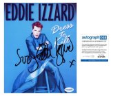 Comedic Charm: Signed Photo by Eddie Izzard