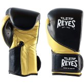 Precision Strike Boxing Gloves - Black/Solid Gold