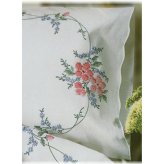 Wild Rose Embroidery Pillowcase Set