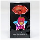 Rainbow Plated Enamel Pin - Limited Edition Alastor Winter 2023