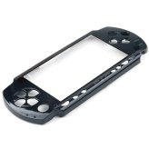 Black Shell Replacement for Sony PSP 1000/1001 Faceplate