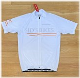 NYC White Men's Cycling Jersey by CAPO Custom SID'S Bikes