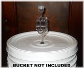 Airlock Bucket Lid for 5-6.5 Gallon Fermenters