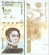 Venezuelan Million Bolivar Banknote, 2020 Edition