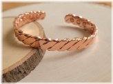 Copper Twist Magnetic Bracelet