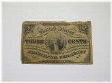 1863 Third Issue Fractional Currency Obsolete Bank Note