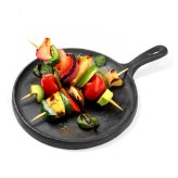 Cast Iron Flat Skillet Pan