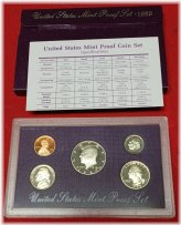 Complete 1989 US Coin Set with Original Packaging and COA