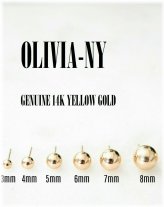 Golden Sphere Earrings