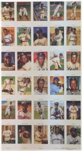 Legends of the Diamond Autographed Postcard Collection