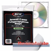 Jewel Case Shield: Resealable Poly Bags for CD/DVD Protection