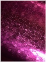 Fuchsia Foil Vintage Christmas Wrapping Paper